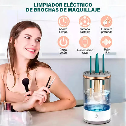 BrushCleaner Pro® - Limpiador De Brochas Electrico + Ebook gratis