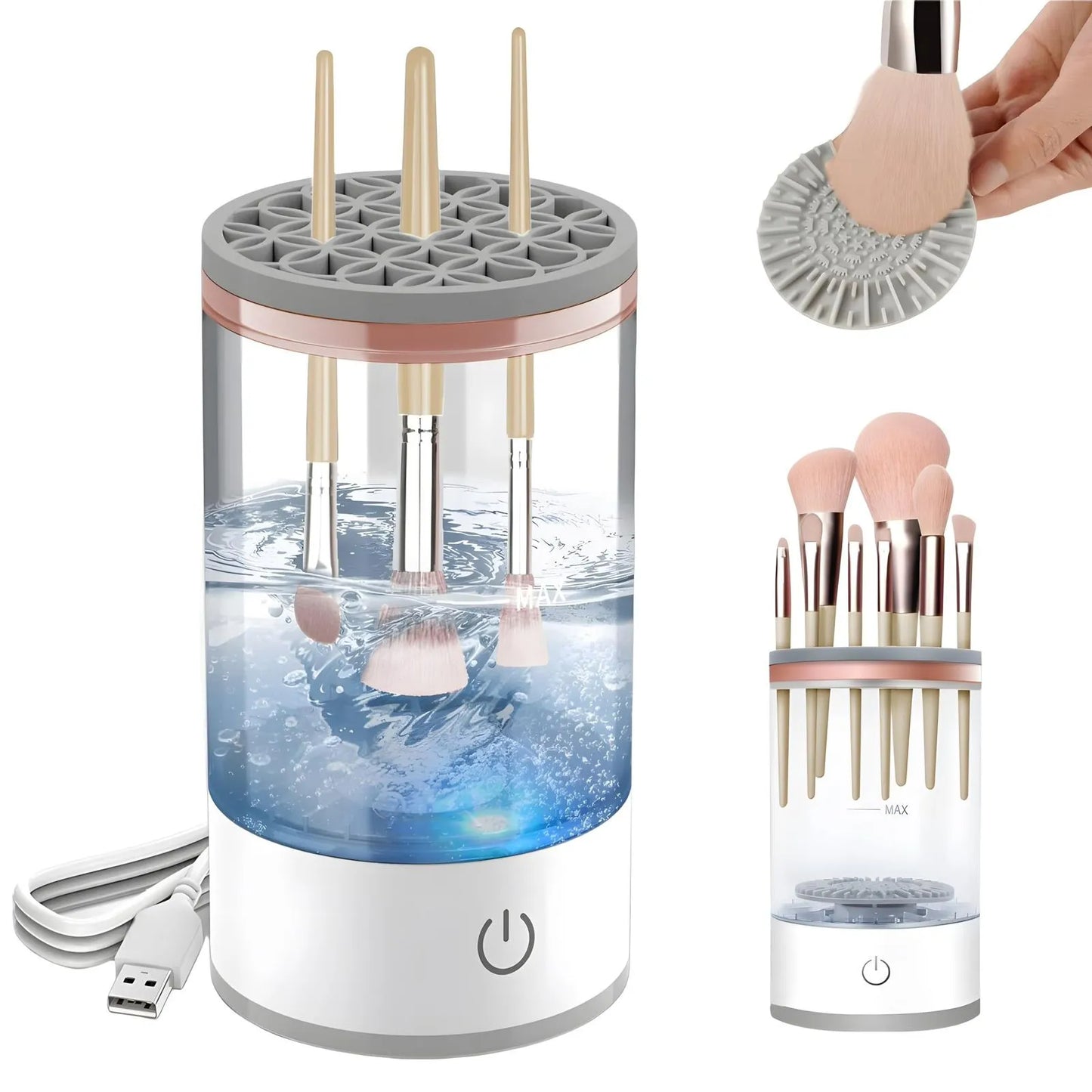 BrushCleaner Pro® - Limpiador De Brochas Electrico + Ebook gratis