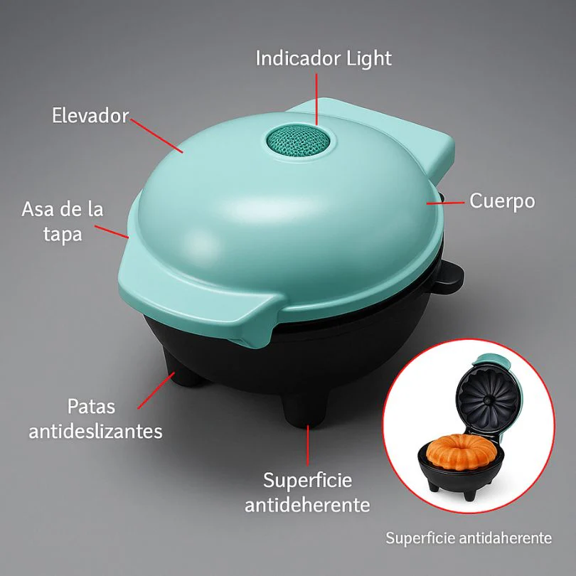 MiniCake Pro® - Máquina para mini tortas