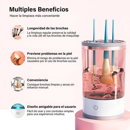 BrushCleaner Pro® - Limpiador De Brochas Electrico + Ebook gratis