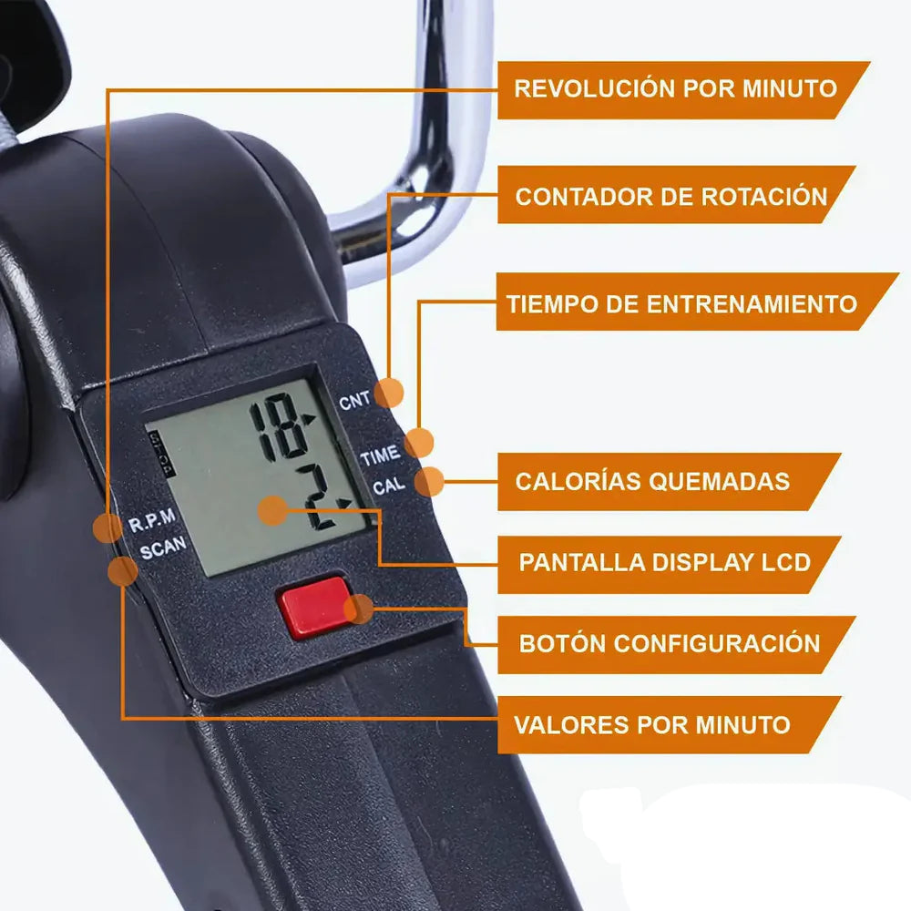 PedalFit™ - Máquina de pedal portátil