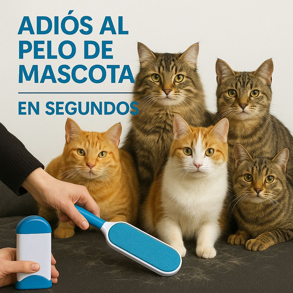 REMOVEDOR DE PELOS DE MASCOTA + ENVÍO GRATIS